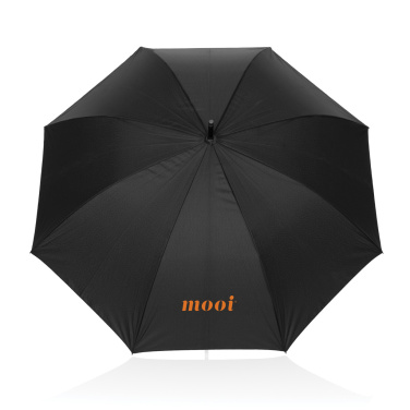 Logotrade dovana nuotrauka: „Swiss Peak Vero Aware™ RPET 25“ skėtis su prabangia rankena