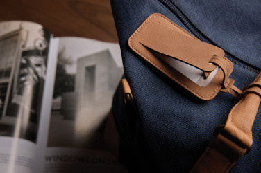 Logotrade reklaminės dovanos nuotrauka: VINGA Bosler RCS bagažo etiketė