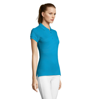 Logotrade reklaminiai produktai nuotrauka: PASSION WOMEN POLO 170g