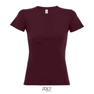 Logotrade reklaminiai produktai nuotrauka: IMPERIAL WOMEN marškinėliai 190g