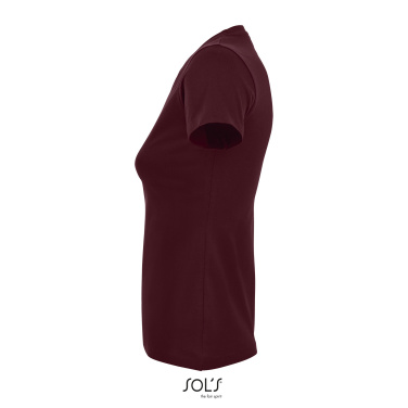 Logotrade verslo dovanos nuotrauka: IMPERIAL WOMEN marškinėliai 190g