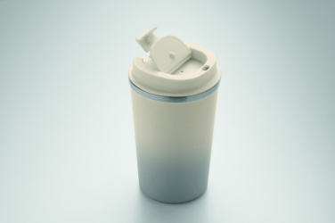 Logotrade dovana nuotrauka: Dvigubos sienelės stiklinė 350 ml