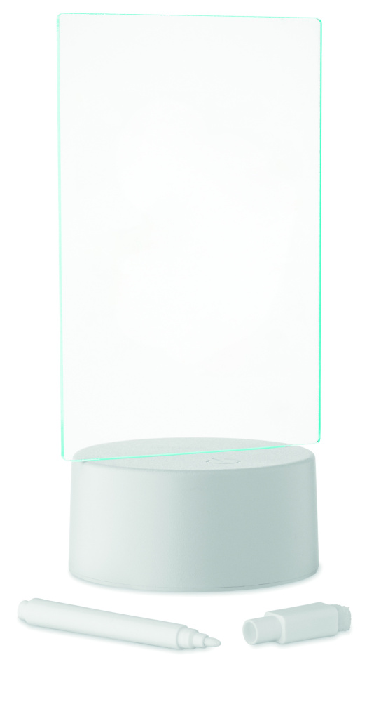 Logotrade verslo dovanos nuotrauka: Šviečianti LED atmintinių lenta