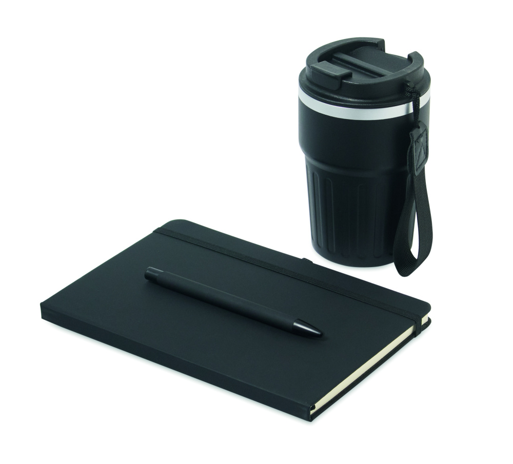 Logotrade verslo dovanos nuotrauka: 3 dalių dovanų rinkinys dėžutėje