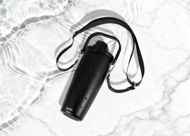 Logotrade verslo dovanos nuotrauka: Avira Ayala RCS nerūdijančio plieno duosip užrakinamas krepšys per petį