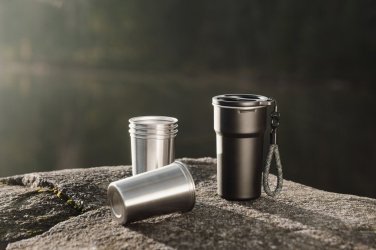 Logotrade firminės dovanos nuotrauka: VINGA Parks RCS SS puodeliai, 4 vnt., 250 ml