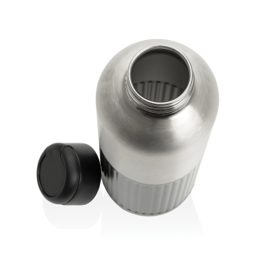Logotrade verslo dovanos nuotrauka: Ripple RCS R-steel nepralaidus vandens butelis su rankena 750 ml
