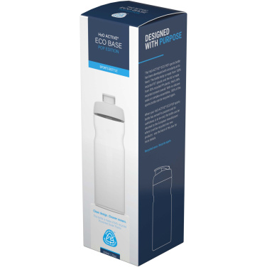 Logotrade verslo dovanos nuotrauka: H2O Active® Eco Base 650 ml sportinis buteliukas su atverčiamu dangteliu