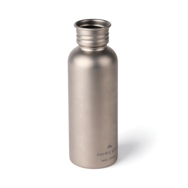 Logotrade firminės dovanos nuotrauka: „Nordic Drift Trail Ultra Light Titanium“ 600 ml vandens gertuvė