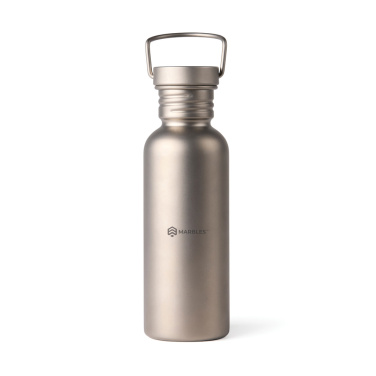 Logotrade reklaminės dovanos nuotrauka: „Nordic Drift Trail Ultra Light Titanium“ 600 ml vandens gertuvė
