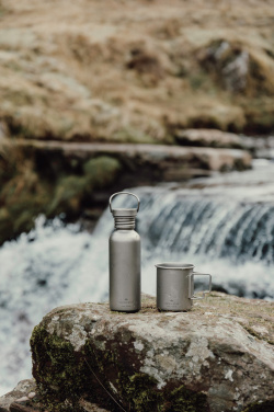 Logotrade dovana nuotrauka: „Nordic Drift Trail Ultra Light Titanium“ 600 ml vandens gertuvė