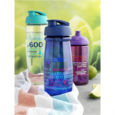 Logotrade dāvanas foto: H2O Active® Pulse 600 ml sporta pudele ar pārslēdzamu vāku