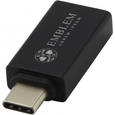 Logotrade dāvanas foto: ADAPT alumīnija USB-C uz USB-A 3.0 adapteri