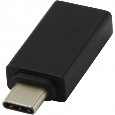 Logotrade biznesa dāvanas foto: ADAPT alumīnija USB-C uz USB-A 3.0 adapteri