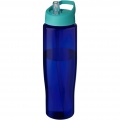 H2O Active® Eco Tempo 700 ml sporta pudele ar vāku, Aqua / Blue