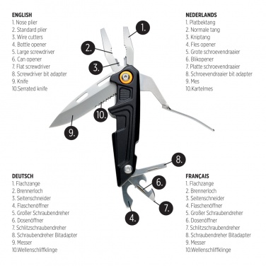 : Excalibur instruments ar uzgaļu komplektu