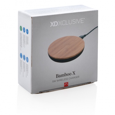 : Bamboo X 5W bezvadu lādētājs