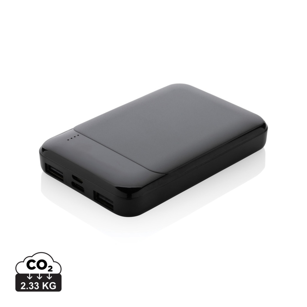 Logotrade logo dāvanas foto: RCS pārstrādāta plastmasas 5000 mAh jaudas banka