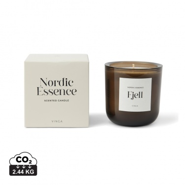 Logotrade ziemassvētku dāvanas foto: Nordic essence aromātiskā svece liela