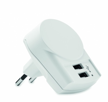 : Skross Euro USB lādētājs (2xA) 12W