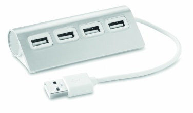 Logotrade biznesa dāvanas foto: 4 portu USB centrmezgls