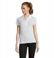 PASSION WOMEN POLO 170g, Balts