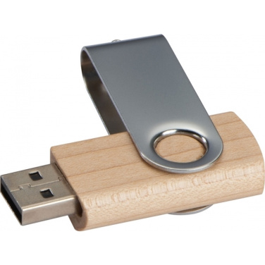 Logotrade Ideja dāvanas foto: USB zibatmiņa 4GB LESSINES