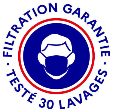 Logotrade logo dāvanas foto: MARS PRO kokvilnas maska (M izmērs) ar kabatu un HEPA filtru 1380165