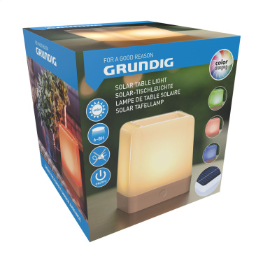 Logotrade ziemassvētku dāvanas foto: Grundig Lumo Solar galda lampa