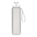 AquaSport GRS pārstrādāta ūdens pudele 1000 ml, balts