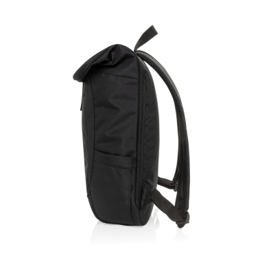 Logotrade Ideja dāvanas foto: Swiss Peak Aware™ RPET Leonard 15,6 collu klēpjdatora mugursoma