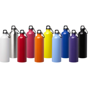 Logotrade biznesa dāvanas foto: Oregon 750 ml RCS sertificēta vienas sienas nerūsējošā tērauda ūdens pudele ar karabīni
