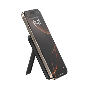 Logotrade biznesa dāvanas foto: Urban Vitamin Redwood 5in1 5000mah 20W PD magnētiskā jaudas banka