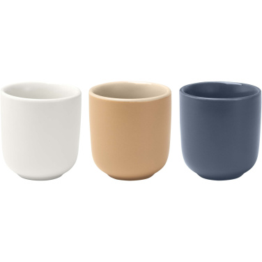 Logotrade Ideja dāvanas foto: Vīriešu 90 ml keramikas espresso krūzītes - 2 gab. komplekts
