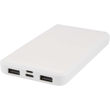 Logotrade Ideja dāvanas foto: Intan 10.000 mAh 10W pārstrādājamas plastmasas pārnēsājamais akumulators
