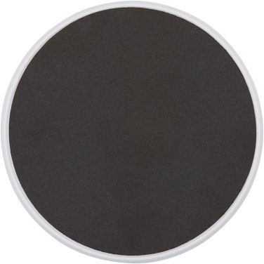 Logotrade korporatīvās dāvanas foto: Alcor pārstrādātas plastmasas salokāms magnētiskais telefona statīvs ar bambusa detaļām