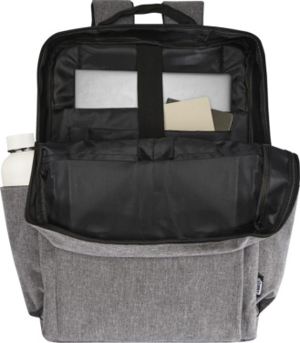Logotrade biznesa dāvanas foto: Libra 15” GRS pārstrādāta klēpjdatora mugursoma 15L