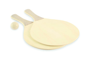 Logotrade dāvanas foto: Pludmales rakešu komplekts