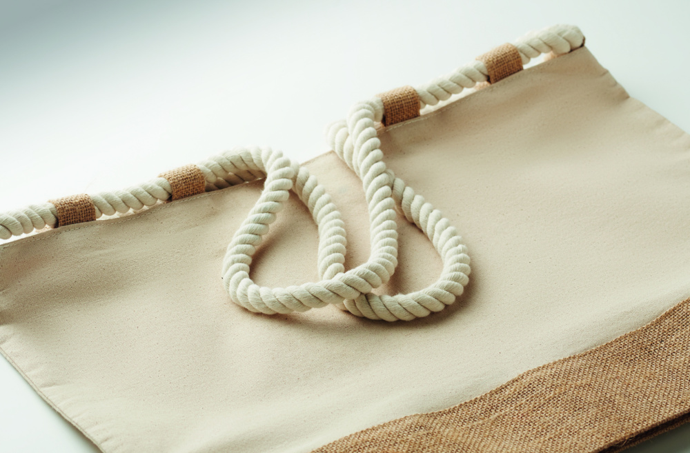 Logotrade ziemassvētku dāvanas foto: Audekla pludmales soma