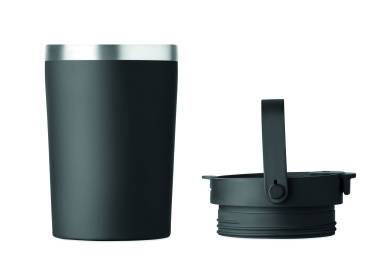 Logotrade korporatīvās dāvanas foto: Dubultsienu glāze 350 ml