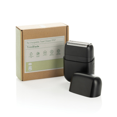 Logotrade Ideja dāvanas foto: TrimBlade uzlādējams ceļojumu skuveklis IPX7