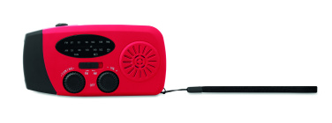 Logotrade ziemassvētku dāvanas foto: Pārnēsājams radio SOS ar LED lukturīti