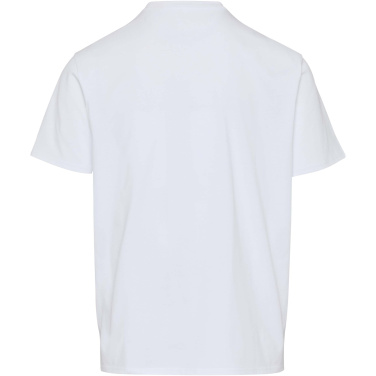 Logotrade biznesa dāvanas foto: Lucas 280 g/m2 unisex OCS organiskais liela izmēra T-krekls