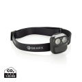 Gear X RCS rPlastmasas galvas lukturītis ar kustības sensoru, melns
