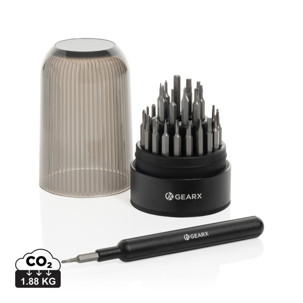 Logotrade biznesa dāvanas foto: Gear X 31 in 1 daudzfunkcionāls skrūvgriežu komplekts