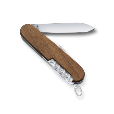 Logotrade biznesa dāvanas foto: VICTORINOX kabatas nazis Huntsman Wood 13 funkcijas