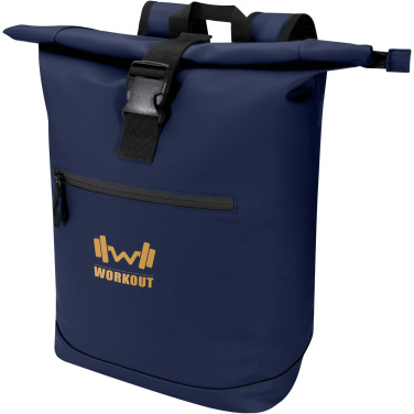 Logotrade logo dāvanas foto: Resi Plus 15" GRS pārstrādāta mugursoma ar sarullējamu augšdaļu 18L