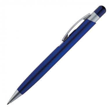 Лого трейд бизнес-подарки фото: Металлическая ручка  "Erding", синий