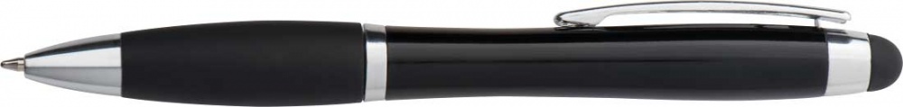 Логотрейд pекламные cувениры картинка: Ручка с подсветкой для гравировки LA NUCIA, черный
