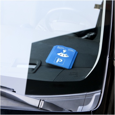 Лого трейд бизнес-подарки фото: Парковочный диск «5 в 1», синий
